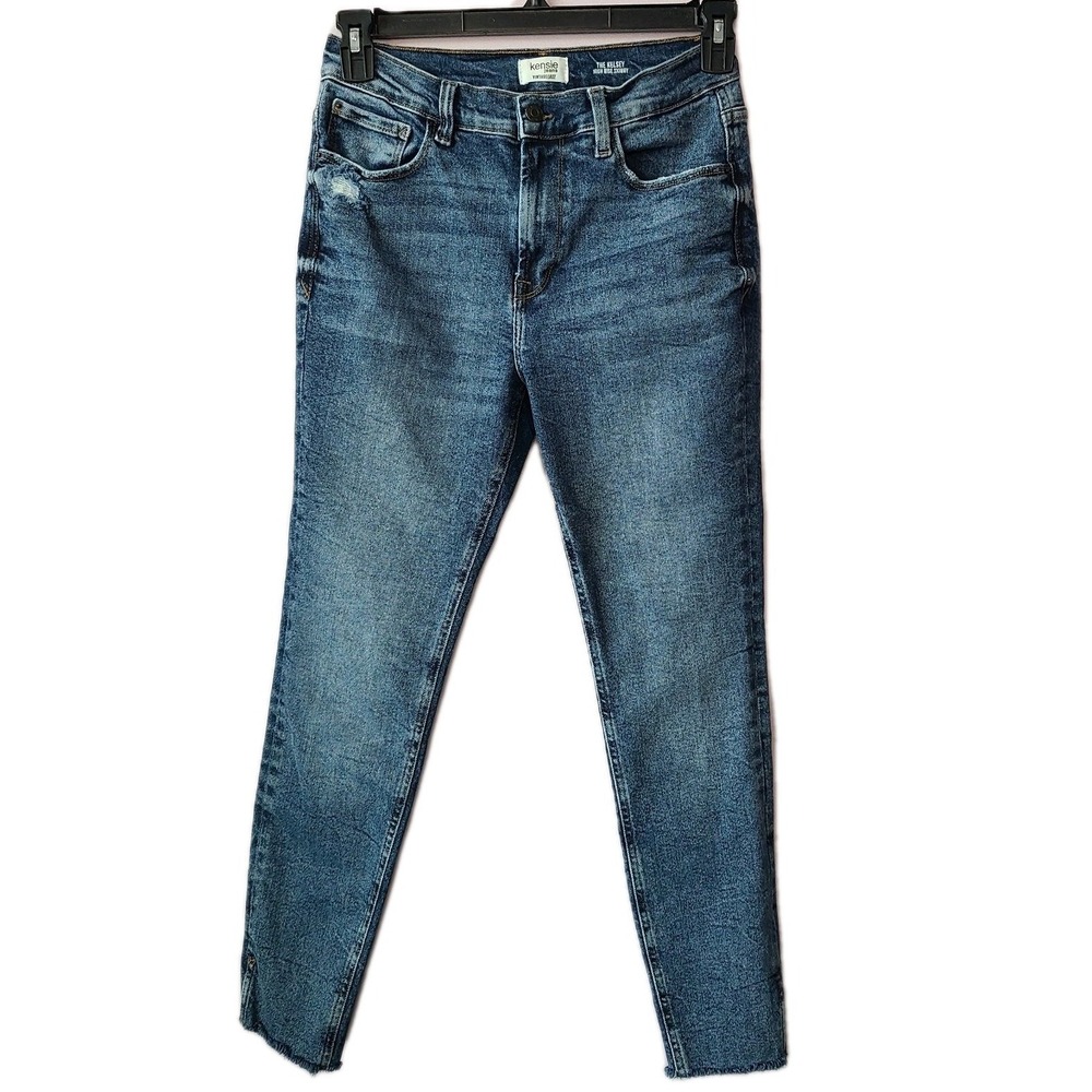 Kensi Jeans The Kelsey‎ High Rise Skinny Vintage Luxe Denim Women's Blue Sz 8/29